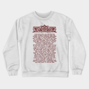 Orthodox Christian prayer for peace Crewneck Sweatshirt